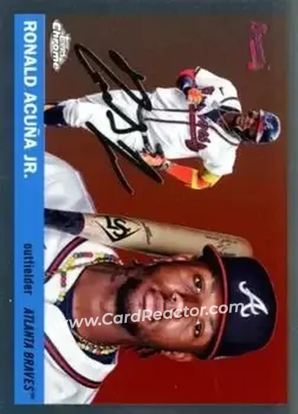 Front of Ronald Acuña Jr.