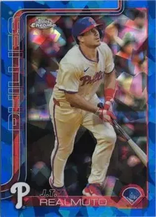 2025 Topps Chrome Sapphire Edition #2 J.T. Realmuto