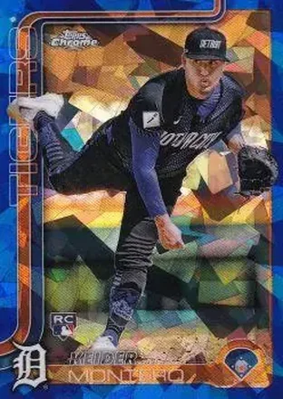 2025 Topps Chrome Sapphire Edition #7 Keider Montero