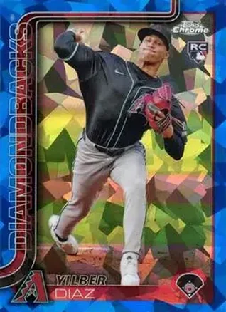 2025 Topps Chrome Sapphire Edition #8 Yilber Diaz
