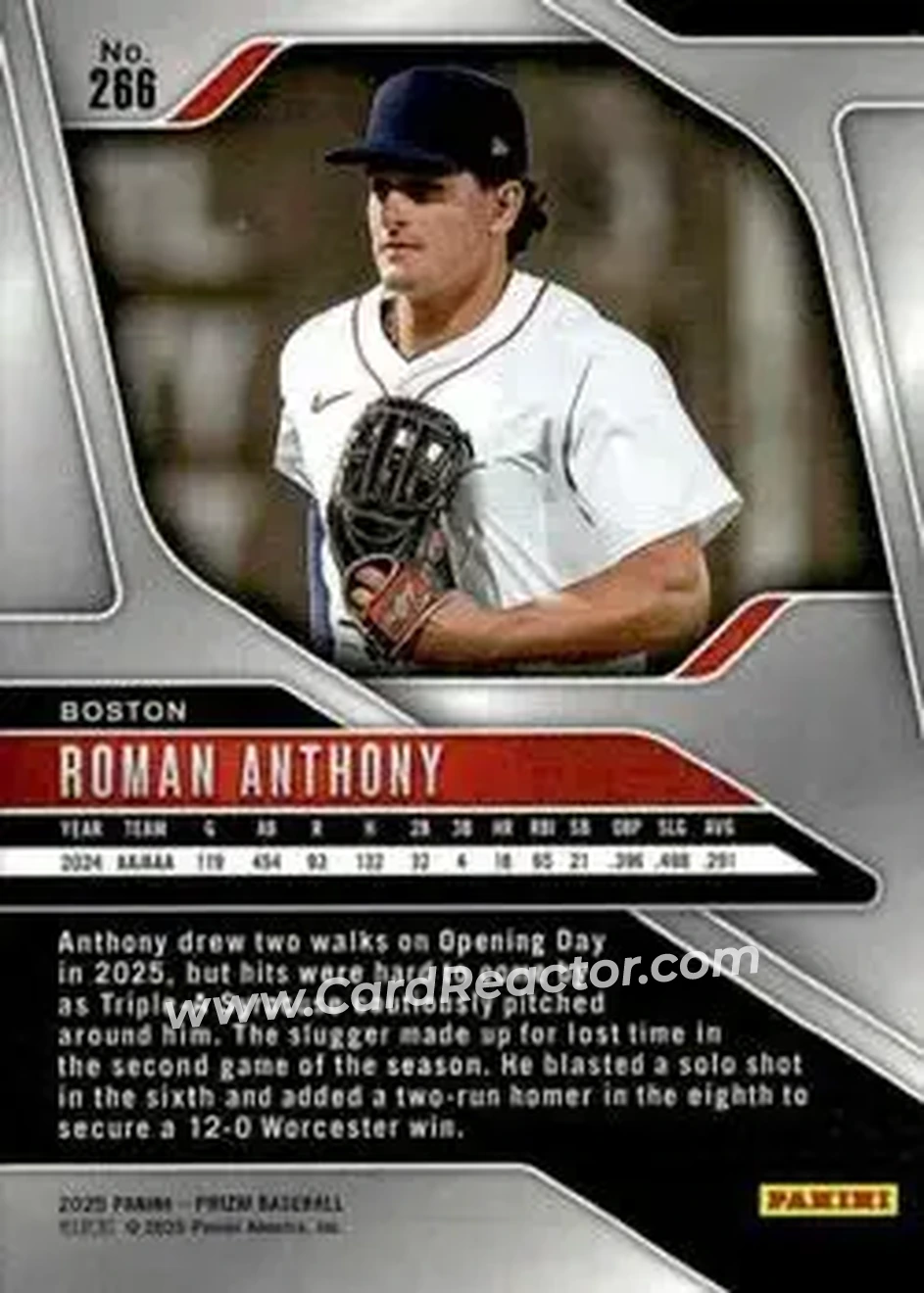 Back of Roman Anthony