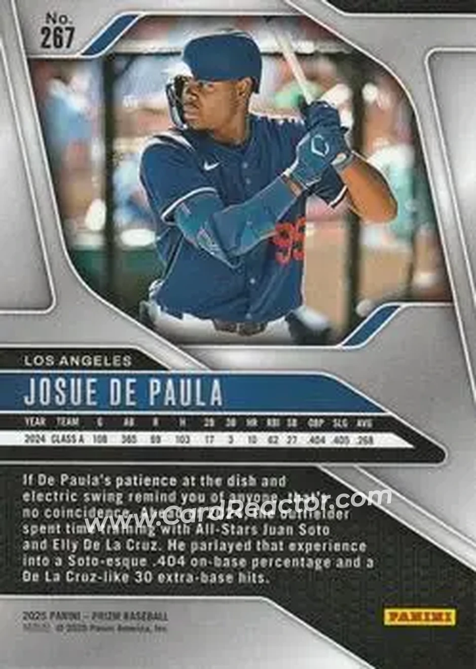 Back of Josue De Paula