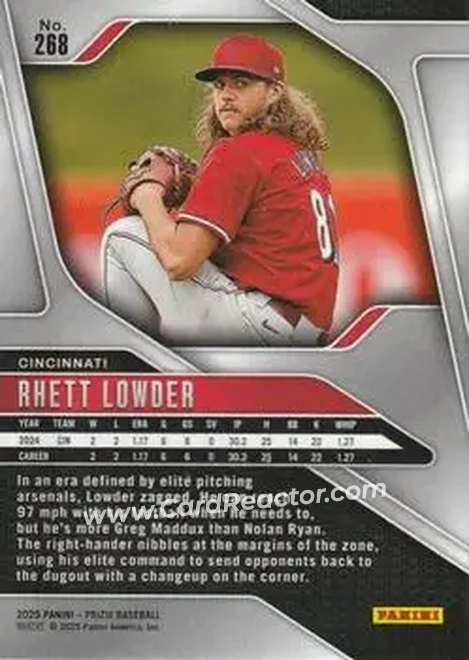 Back of Rhett Lowder