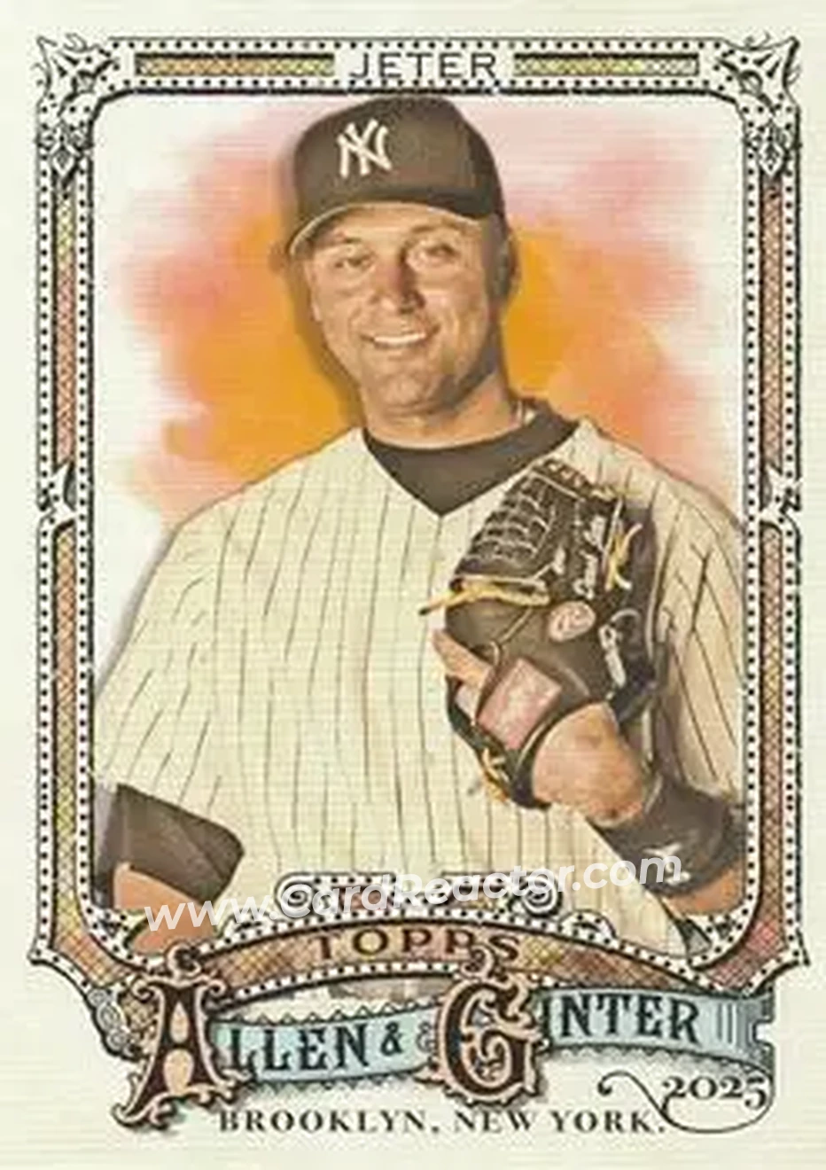 Front of Derek Jeter