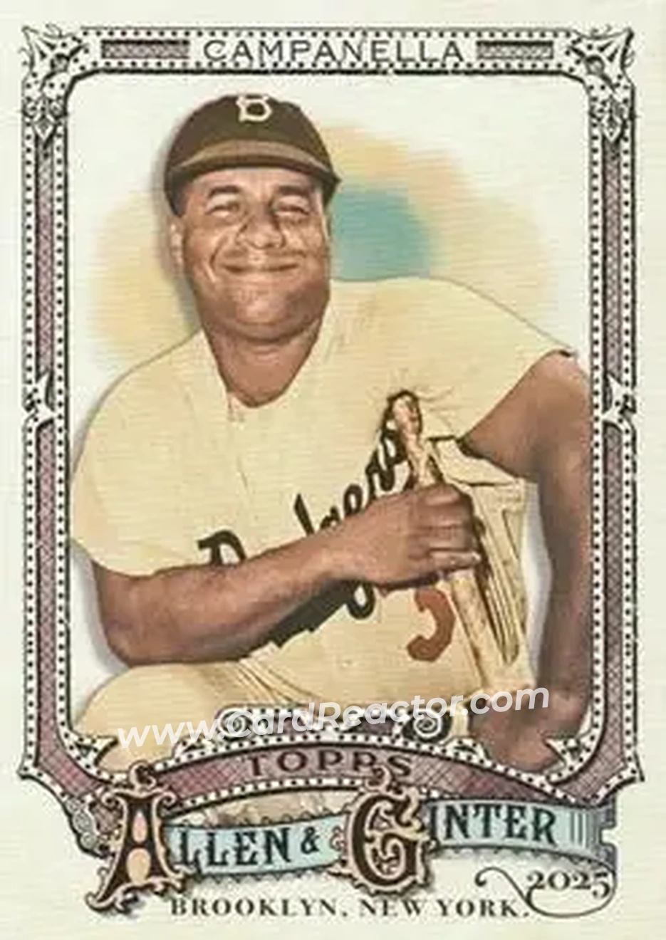 Front of Roy Campanella