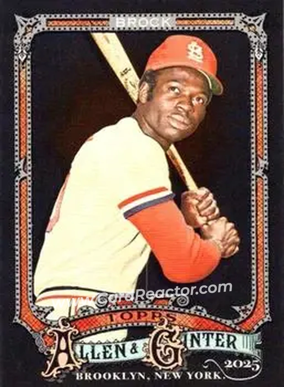 Front of Lou Brock