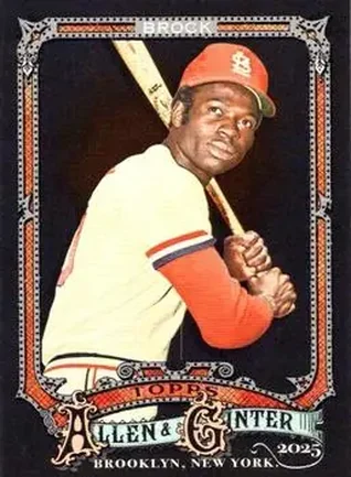 2025 Topps Allen & Ginter X #11 Lou Brock