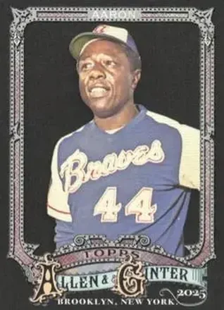 2025 Topps Allen & Ginter X #13 Hank Aaron