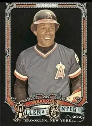 2025 Topps Allen & Ginter X #16 Rod Carew