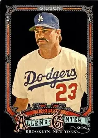 2025 Topps Allen & Ginter X #17 Kirk Gibson