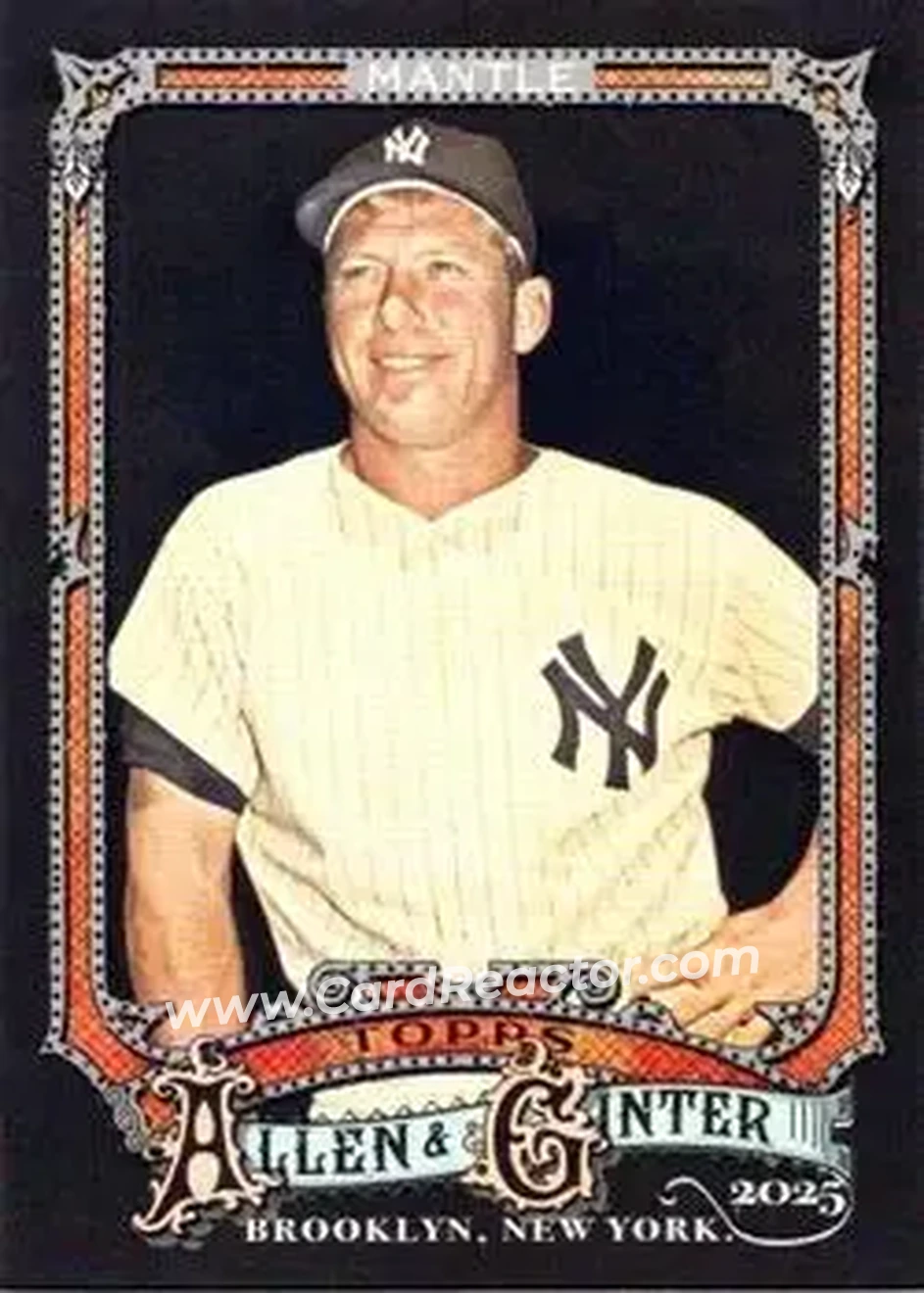 Front of Mickey Mantle