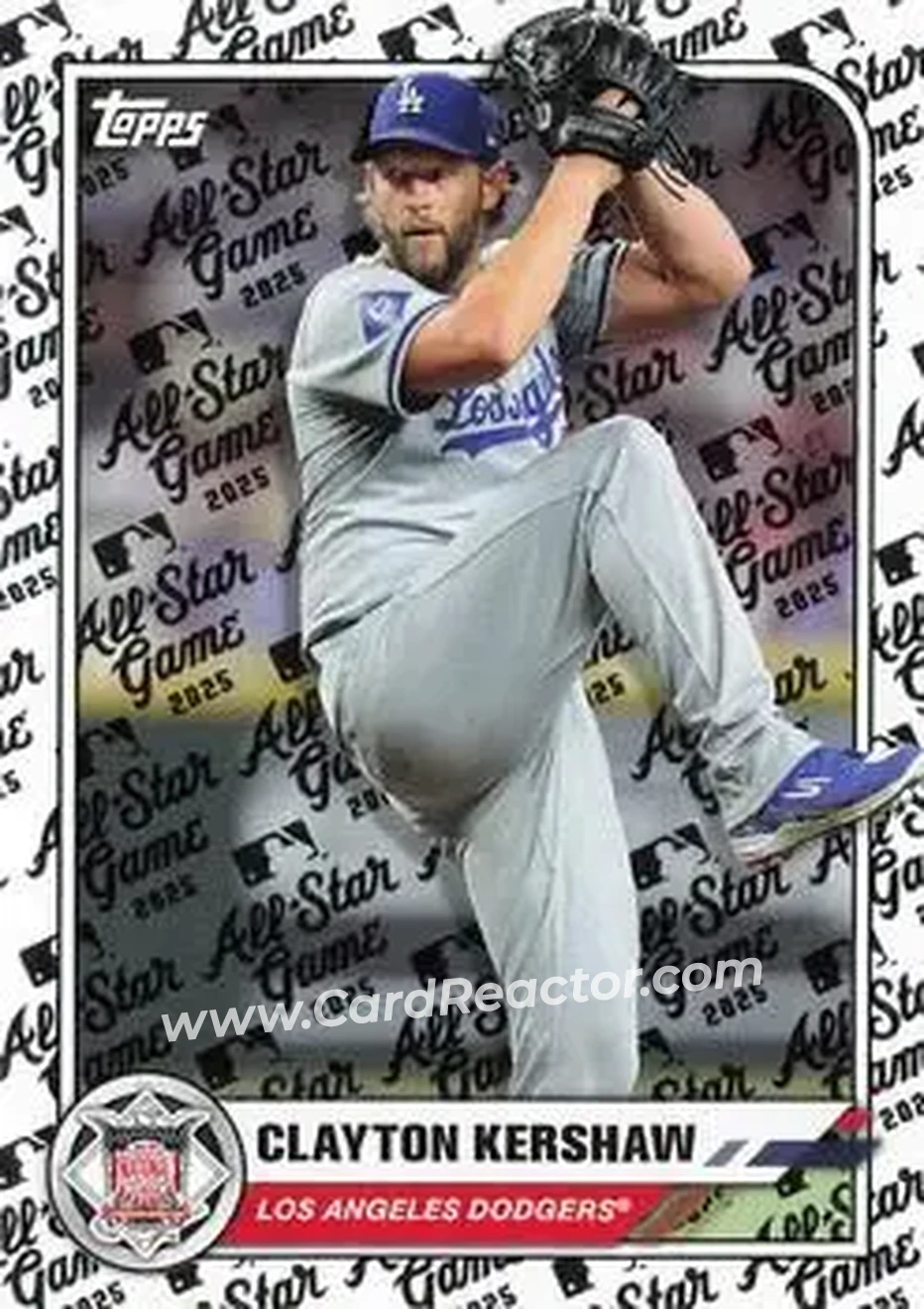2025 Topps All-Star Game #28 Clayton Kershaw