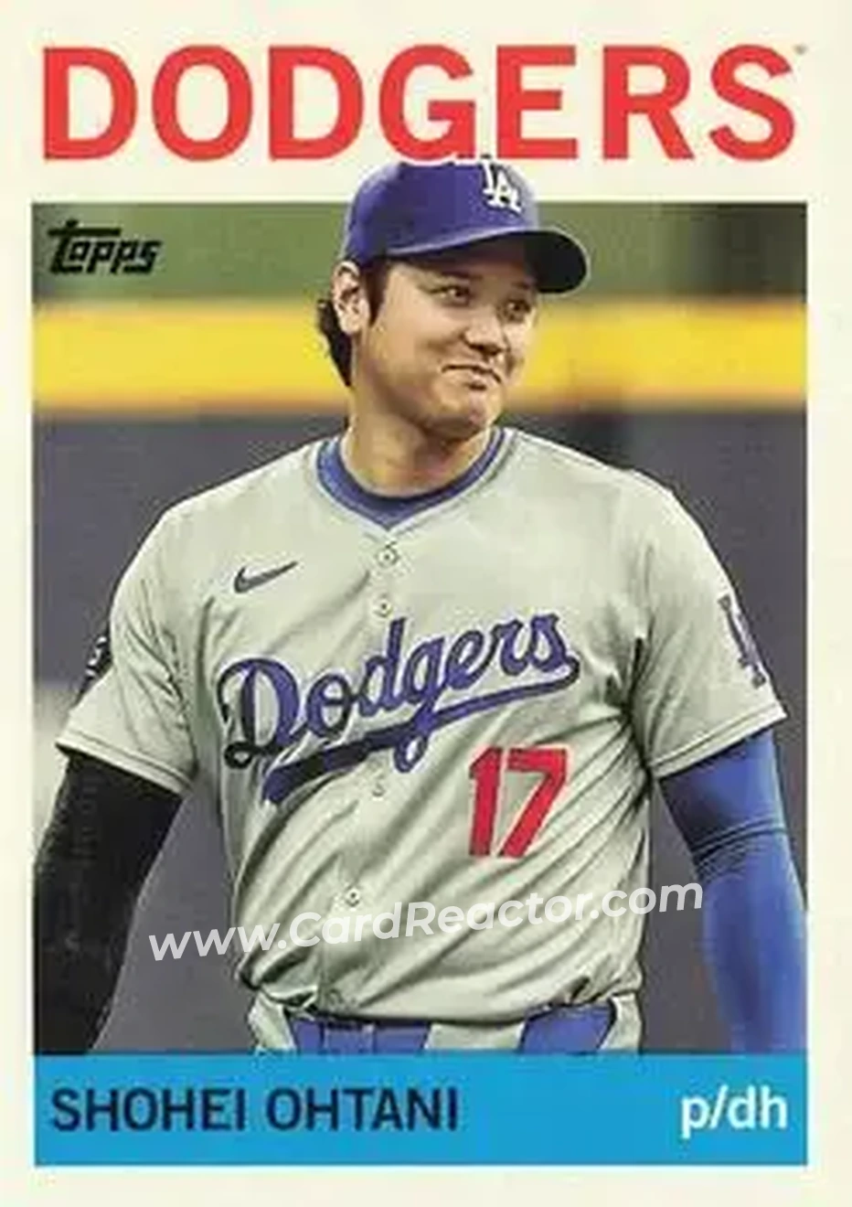 Front of Shohei Ohtani