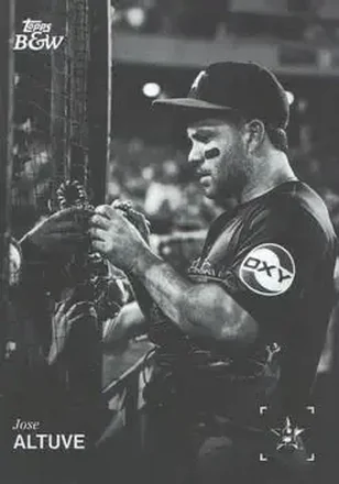 2025 Topps Black & White #011 Jose Altuve