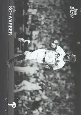 2025 Topps Black & White #013 Kyle Schwarber