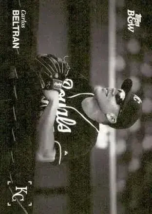 2025 Topps Black & White #018 Carlos Beltran