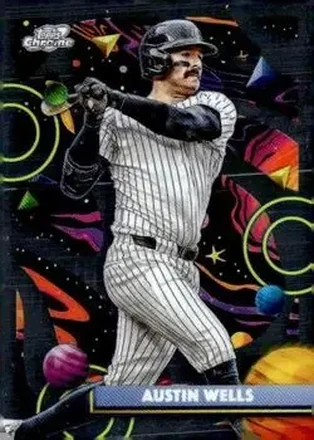 2025 Topps Chrome Cosmic #14 Austin Wells