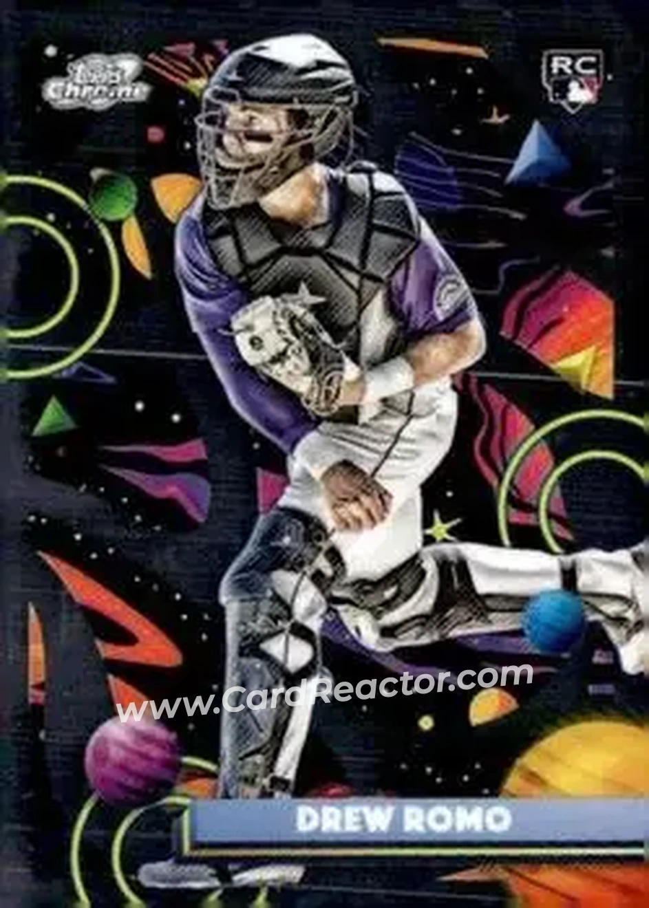 2025 Topps Chrome Cosmic #17 Drew Romo