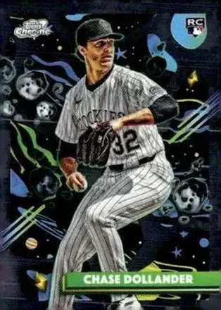 2025 Topps Chrome Cosmic #18 Chase Dollander