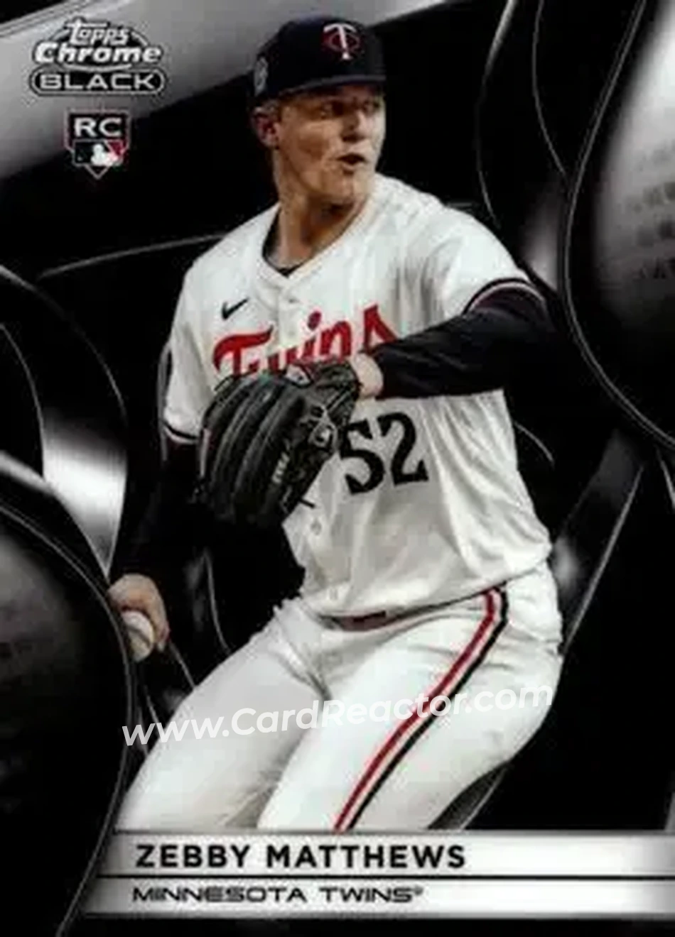 2025 Topps Chrome Black #11 Zebby Matthews