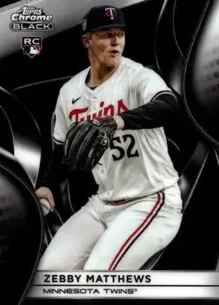 2025 Topps Chrome Black #11 Zebby Matthews