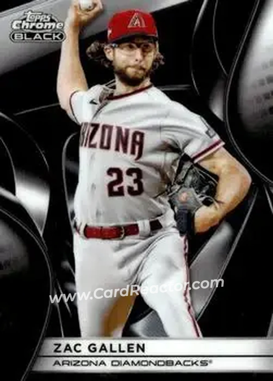 2025 Topps Chrome Black #12 Zac Gallen