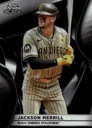 2025 Topps Chrome Black #14 Jackson Merrill
