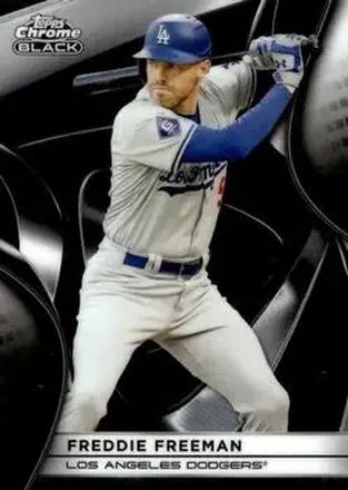 2025 Topps Chrome Black #20 Freddie Freeman