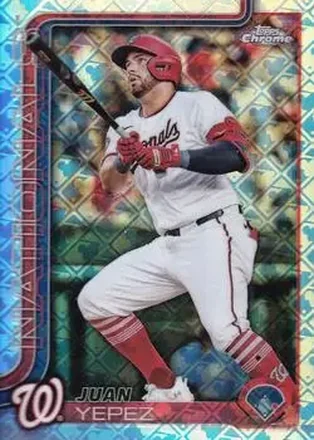 2025 Topps Chrome Logofractor Edition #16 Juan Yepez