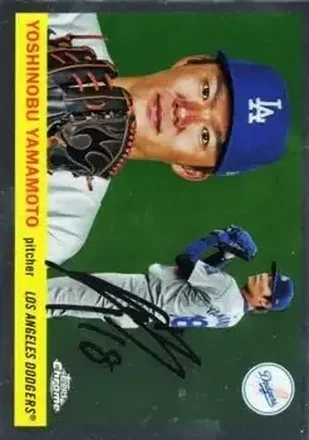 2025 Topps Chrome Platinum #8 Yoshinobu Yamamoto