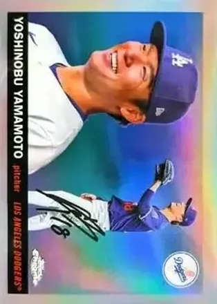 2025 Topps Chrome Platinum #8 Yoshinobu Yamamoto