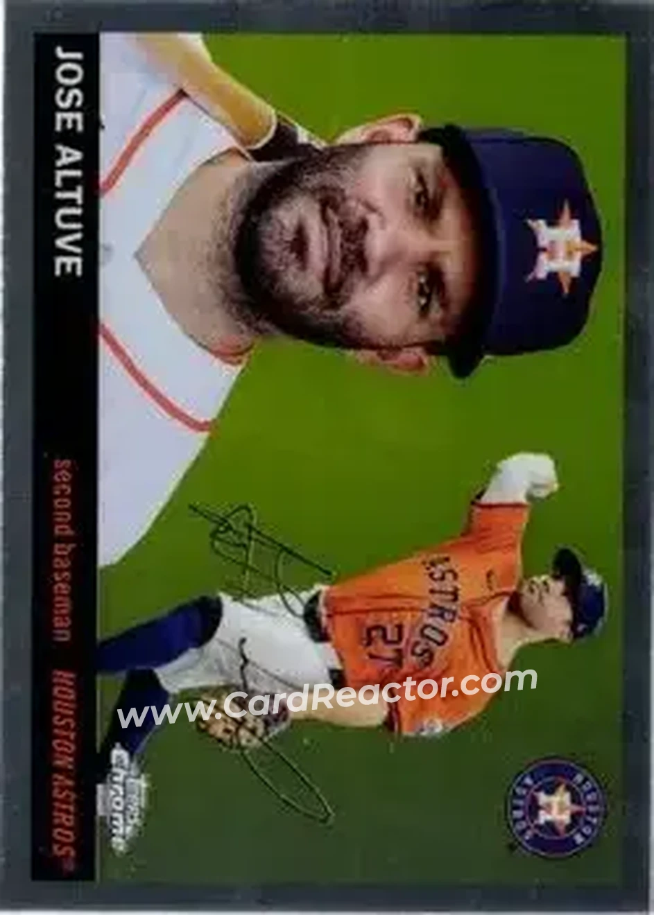 2025 Topps Chrome Platinum #13 Jose Altuve