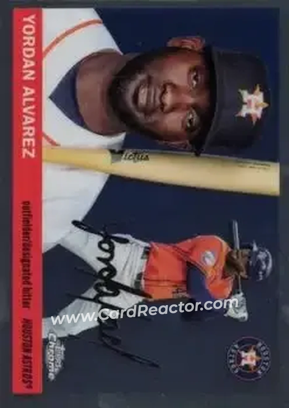 Front of Yordan Alvarez