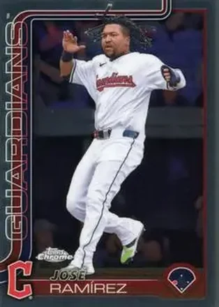 2025 Topps Chrome #12 José Ramírez