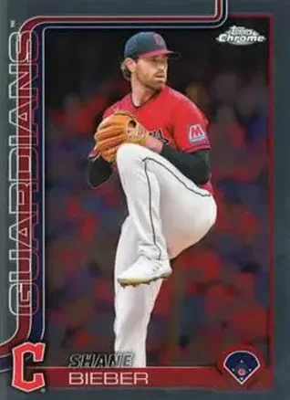 2025 Topps Chrome #13 Shane Bieber