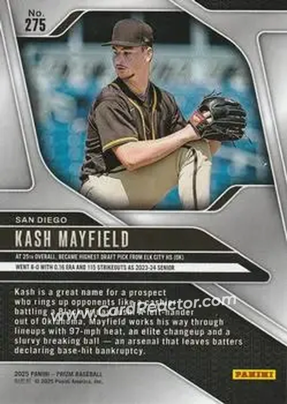 Back of Kash Mayfield