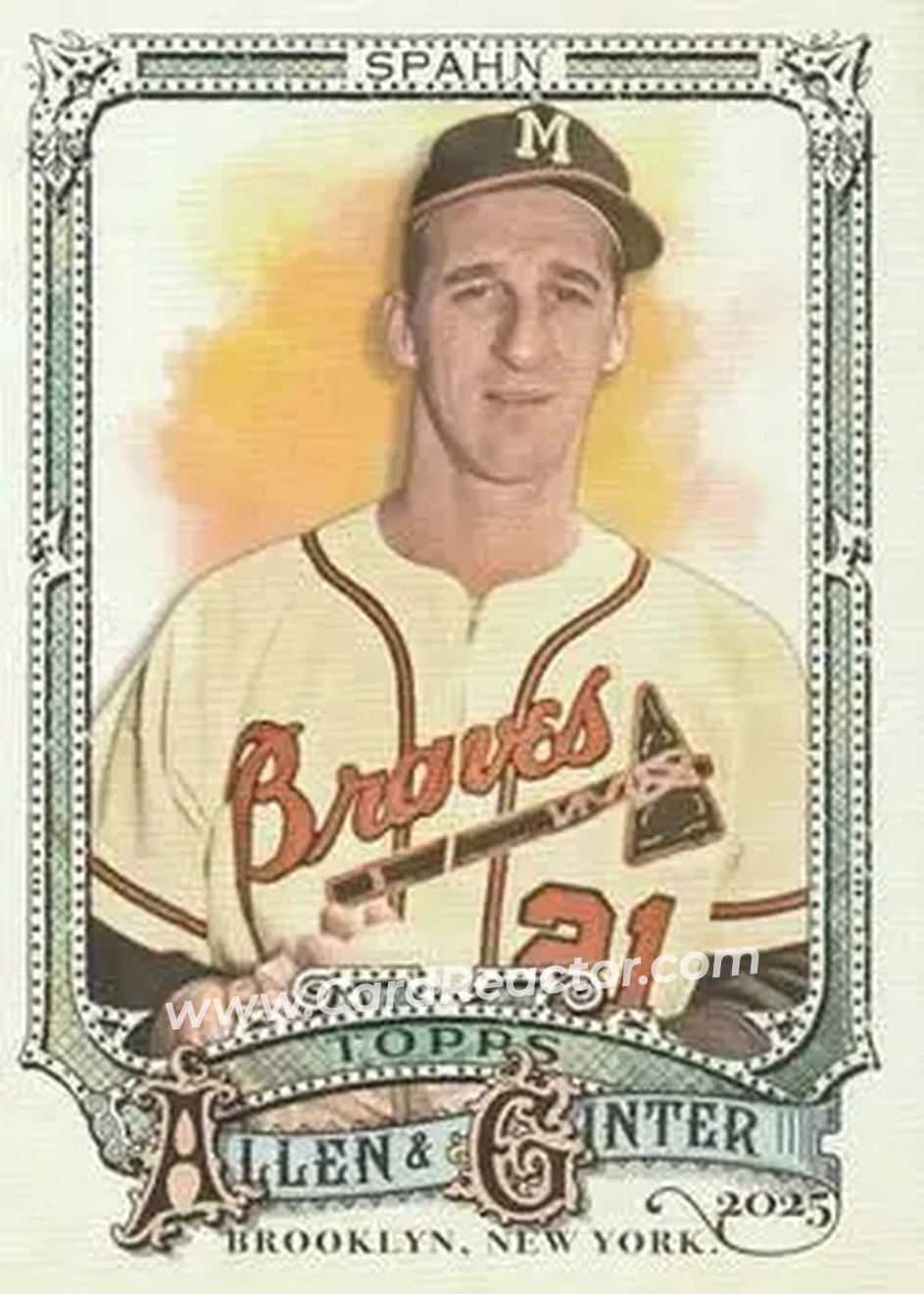 Front of Warren Spahn