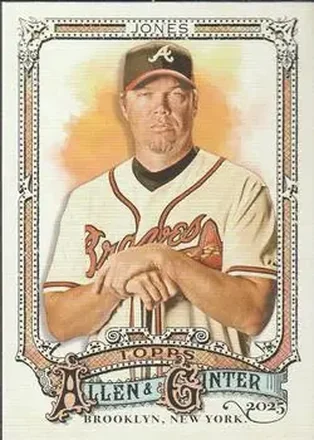 2025 Topps Allen & Ginter #36 Chipper Jones