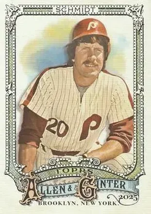 2025 Topps Allen & Ginter #40 Mike Schmidt