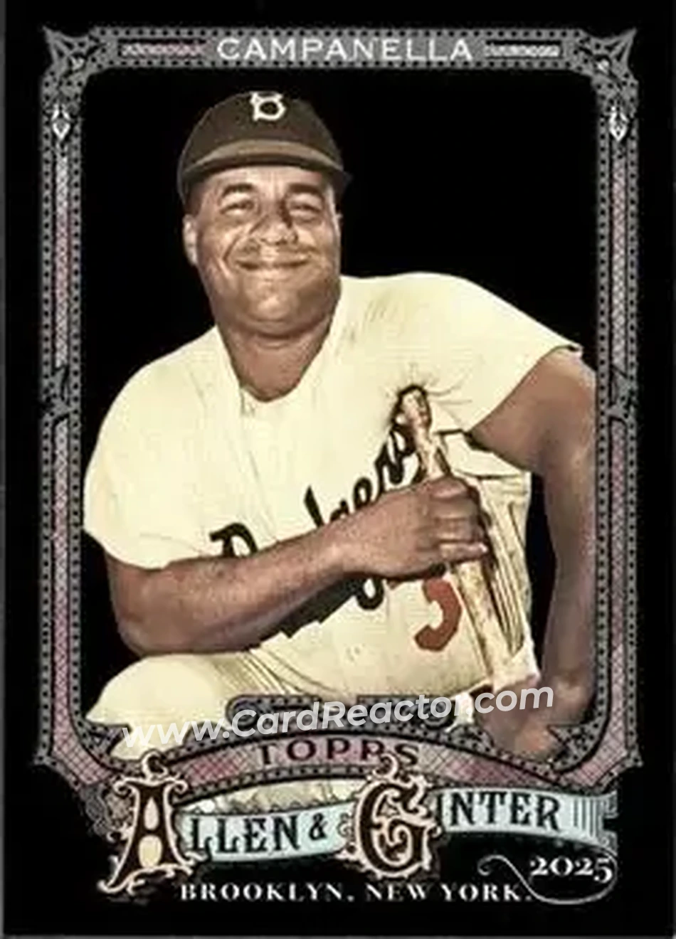 Front of Roy Campanella