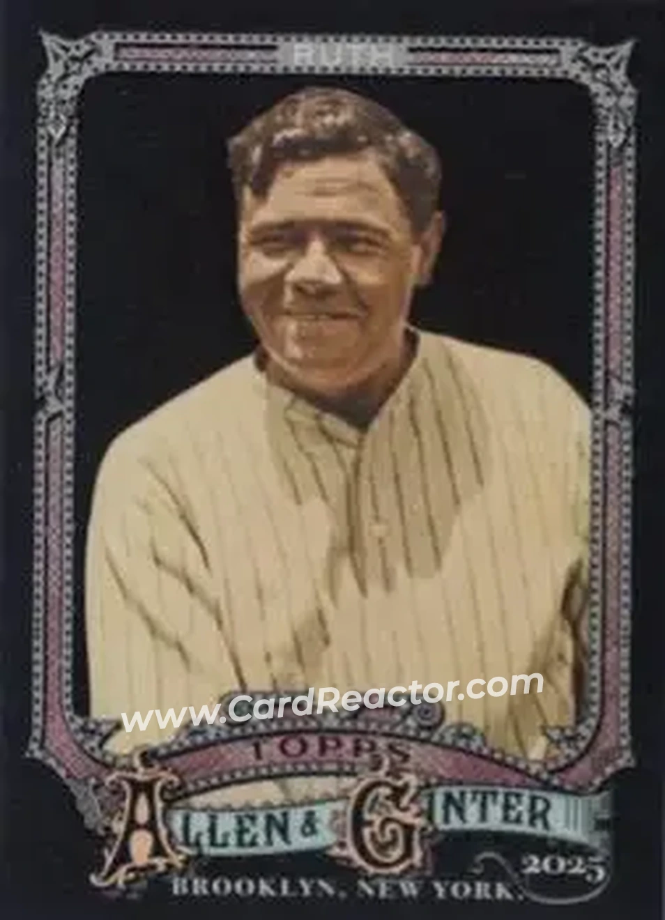 Front of Babe Ruth