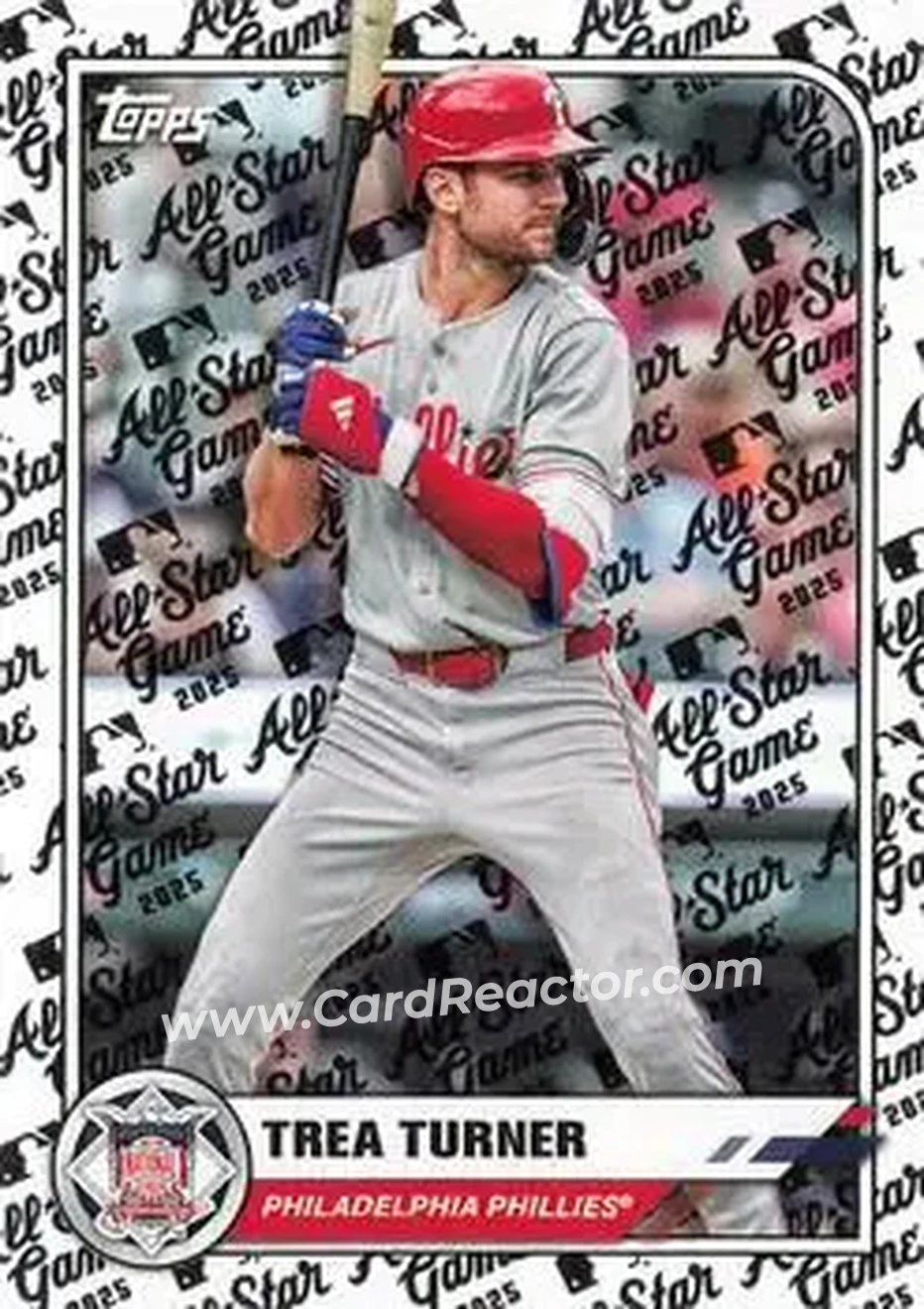 Front of Trea Turner