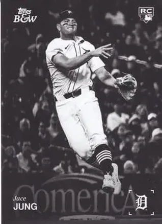 2025 Topps Black & White #024 Jace Jung