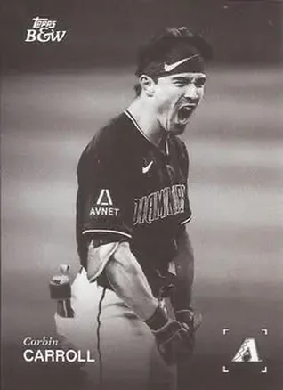 2025 Topps Black & White #027 Corbin Carroll