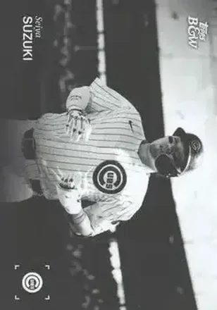 2025 Topps Black & White #030 Seiya Suzuki