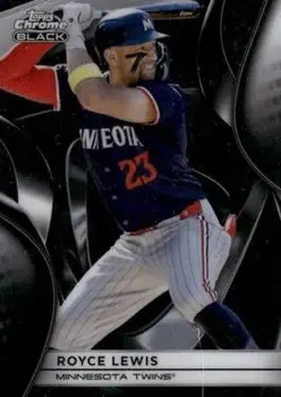 2025 Topps Chrome Black #23 Royce Lewis