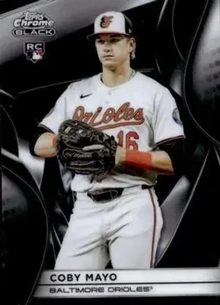 2025 Topps Chrome Black #27 Coby Mayo