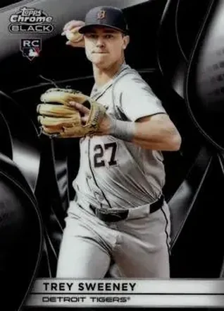 2025 Topps Chrome Black #28 Trey Sweeney
