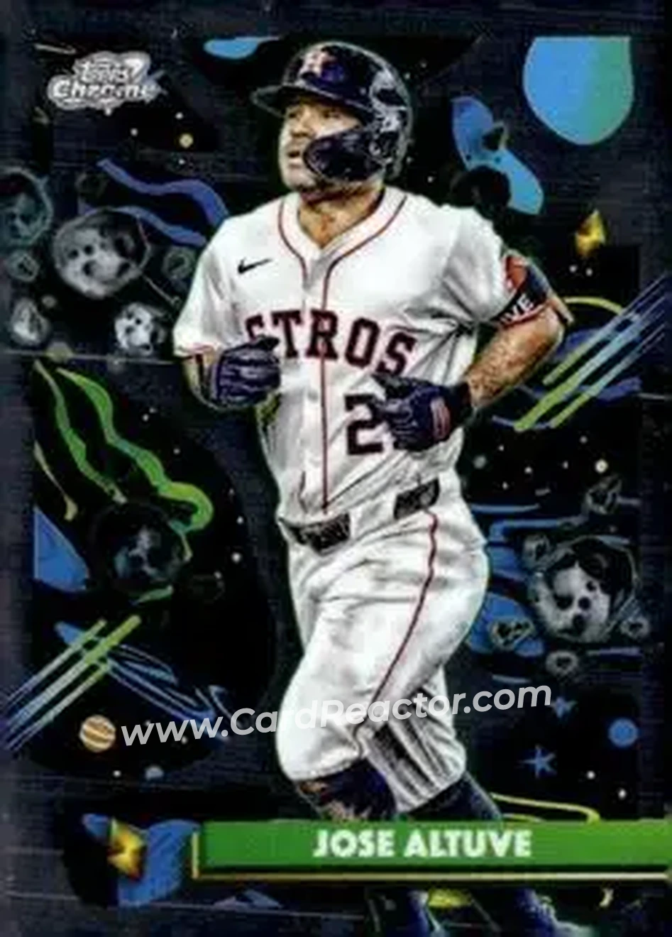 2025 Topps Chrome Cosmic #22 Jose Altuve