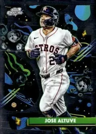 2025 Topps Chrome Cosmic #22 Jose Altuve